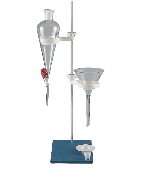 Aro Con Nuez Para Embudos De Decantación
