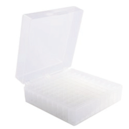 Caja Para Almacenar 100 Cryoviales Y Microtubos De 1,5 A 2 Ml