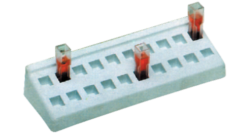 Gradilla Para 20 Cubetas De 10 Mm