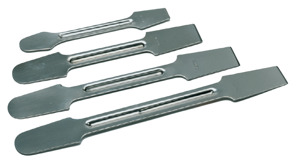 Espátulas Punta Curva Plana